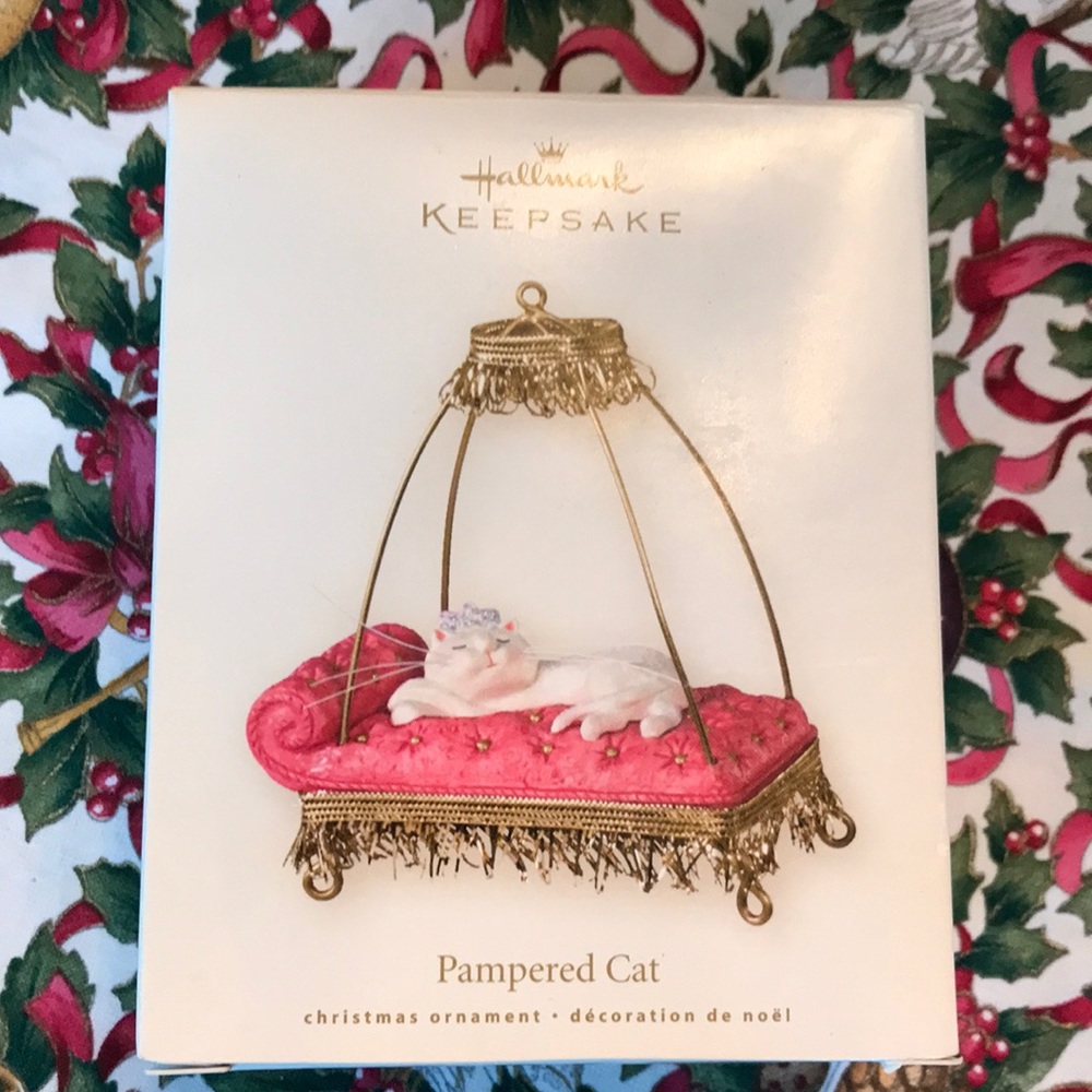Pampered Cat ornament